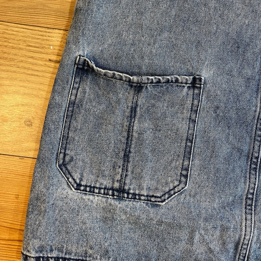 Denim Jumper Dress - Picture 2 of 6